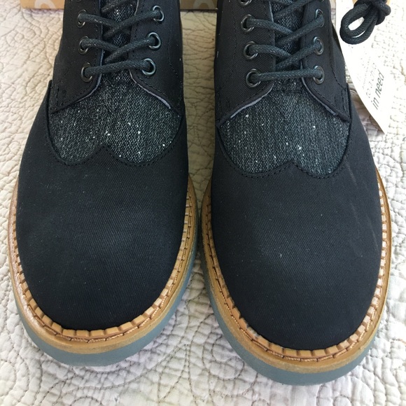 Toms Men Brogue Contract Derby Shoes - Picture 1 of 6